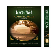 Чай черный Greenfield Classic Breakfast в пакетиках 100 шт